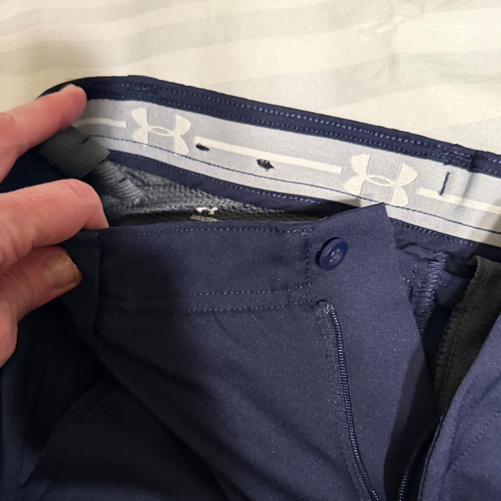 2 pairs!   Under Armour boys sporty dress pants (set of two for $30). - Picture 9 of 9